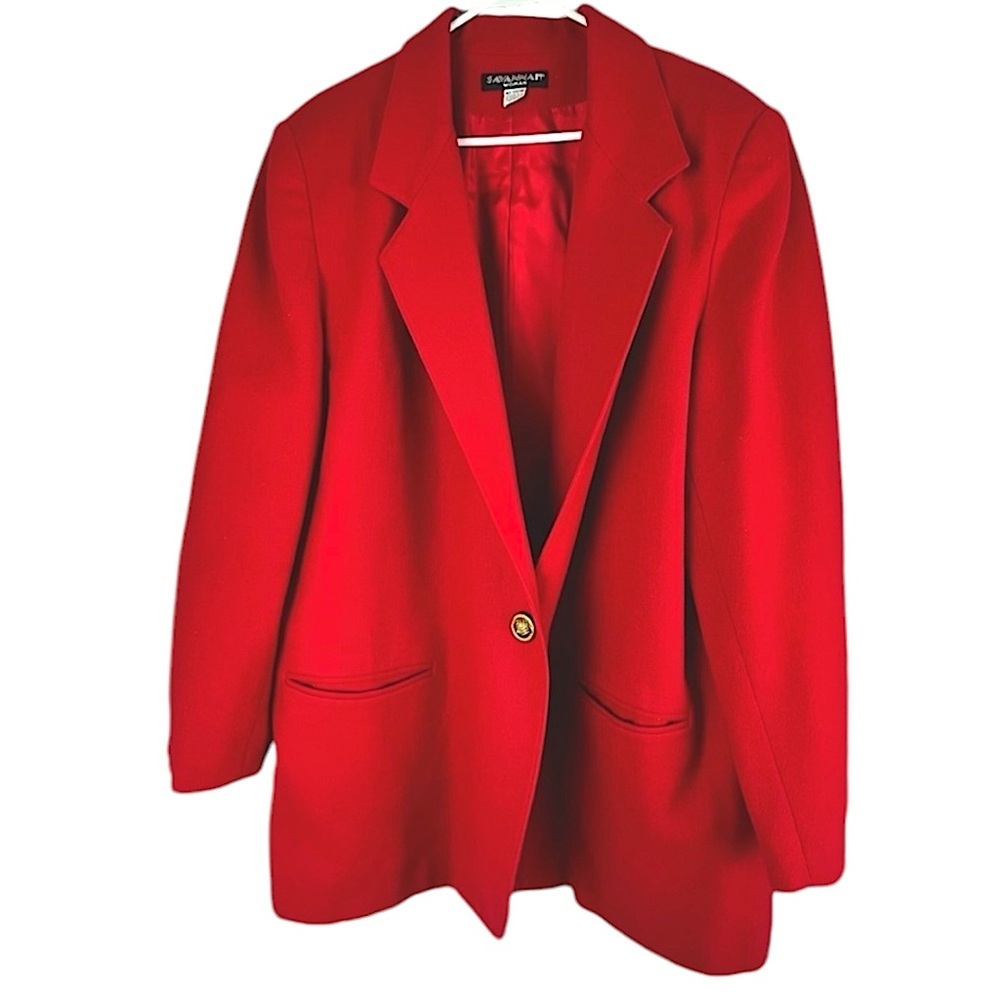 Savannah wool blazer